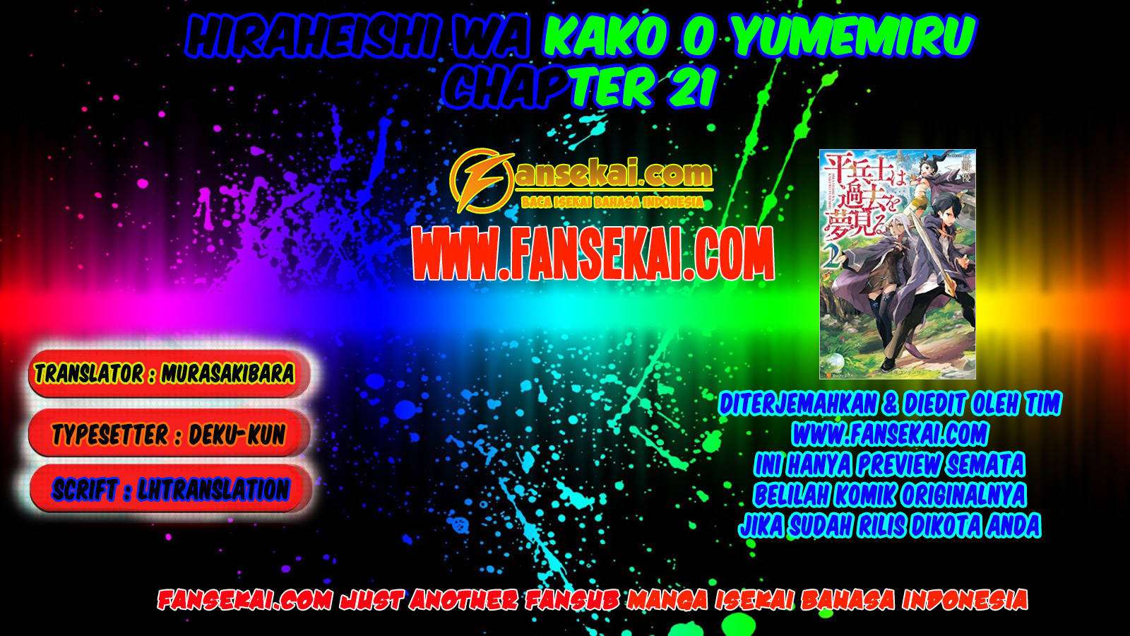 Hiraheishi wa Kako wo Yumemiru Chapter 21 Gambar 3