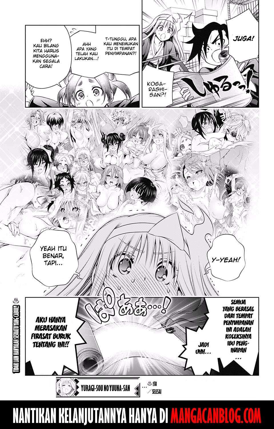 Yuragi-sou no Yuuna-san Chapter 158 Gambar 19