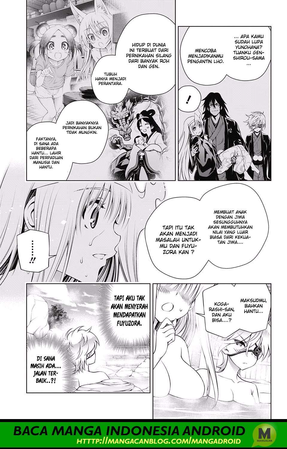 Yuragi-sou no Yuuna-san Chapter 152 Gambar 9