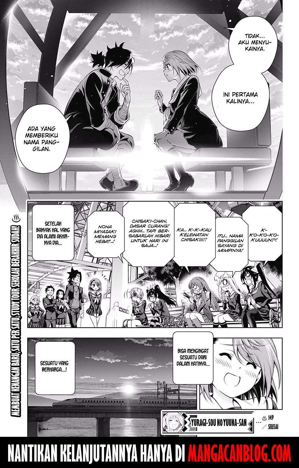 Yuragi-sou no Yuuna-san Chapter 149 Gambar 19