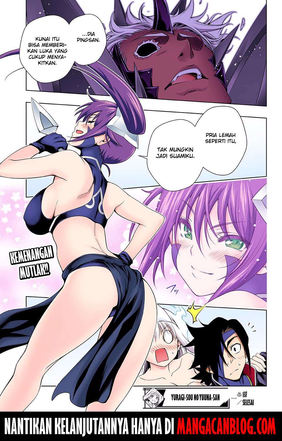 Yuragi-sou no Yuuna-san Chapter 137 Gambar 18