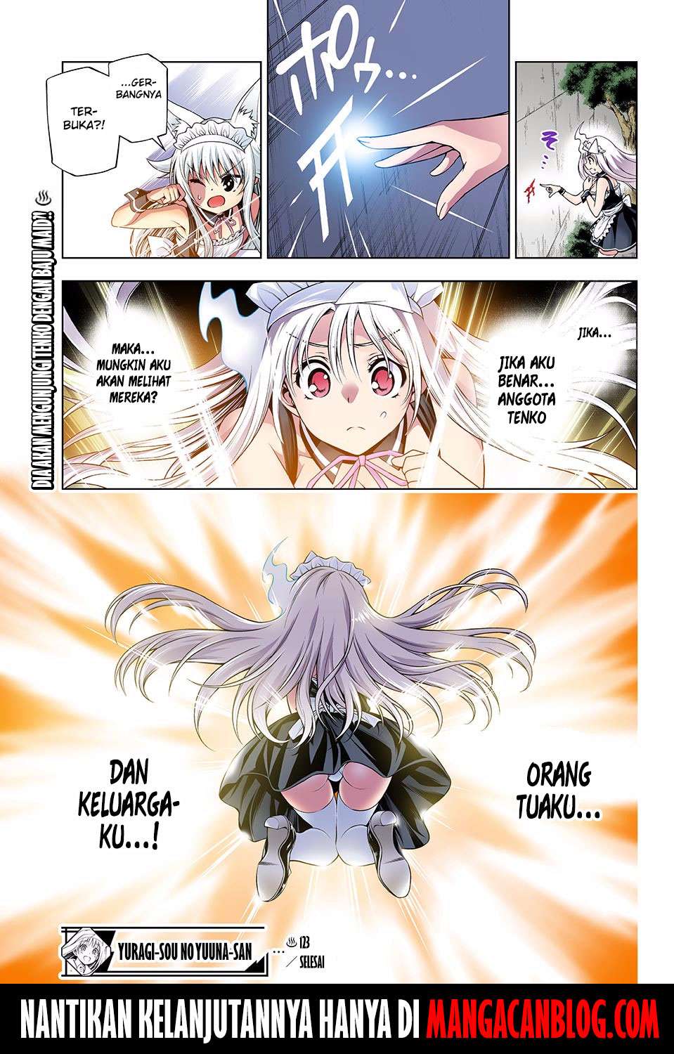 Yuragi-sou no Yuuna-san Chapter 123 Gambar 20