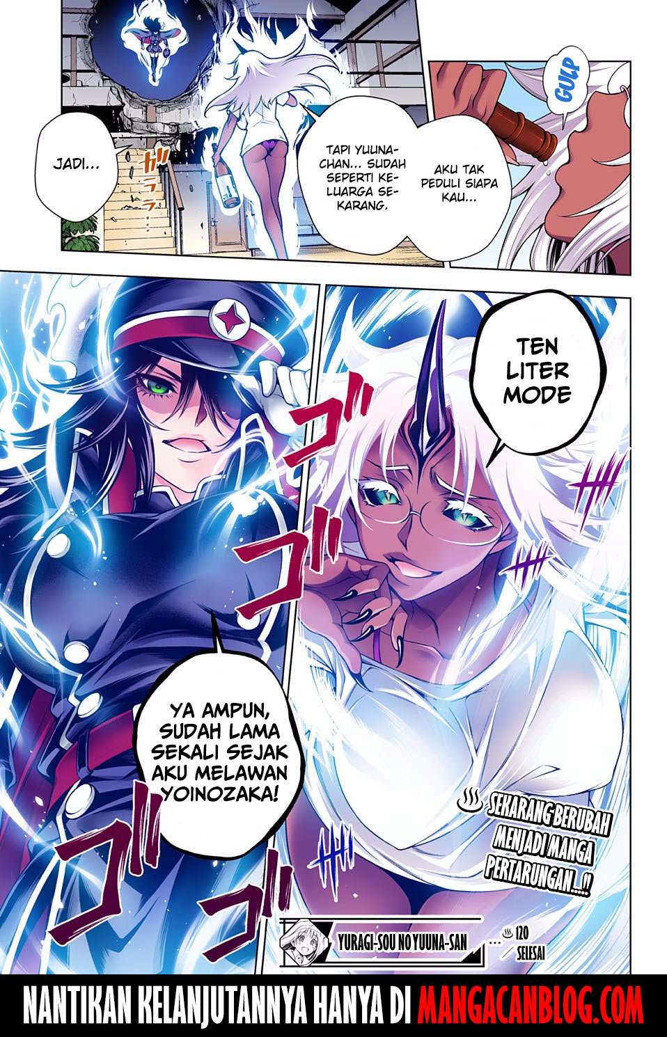 Yuragi-sou no Yuuna-san Chapter 120 Gambar 19