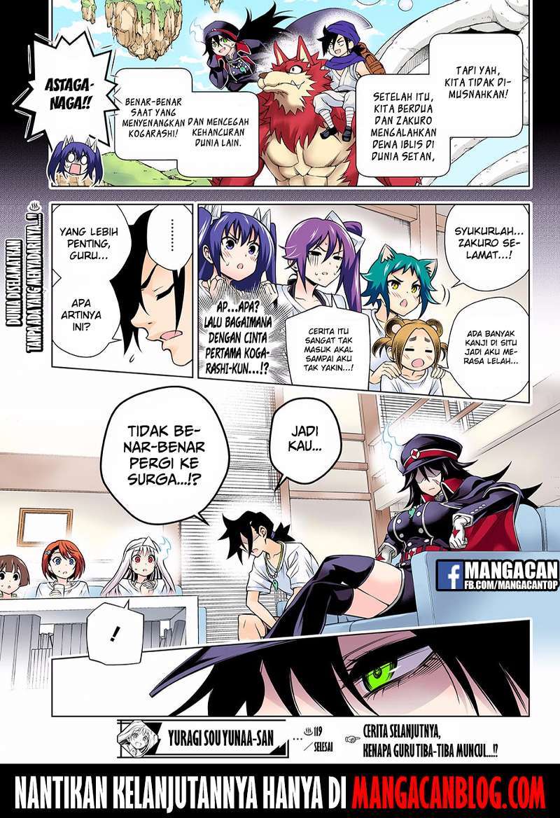 Yuragi-sou no Yuuna-san Chapter 119 Gambar 19