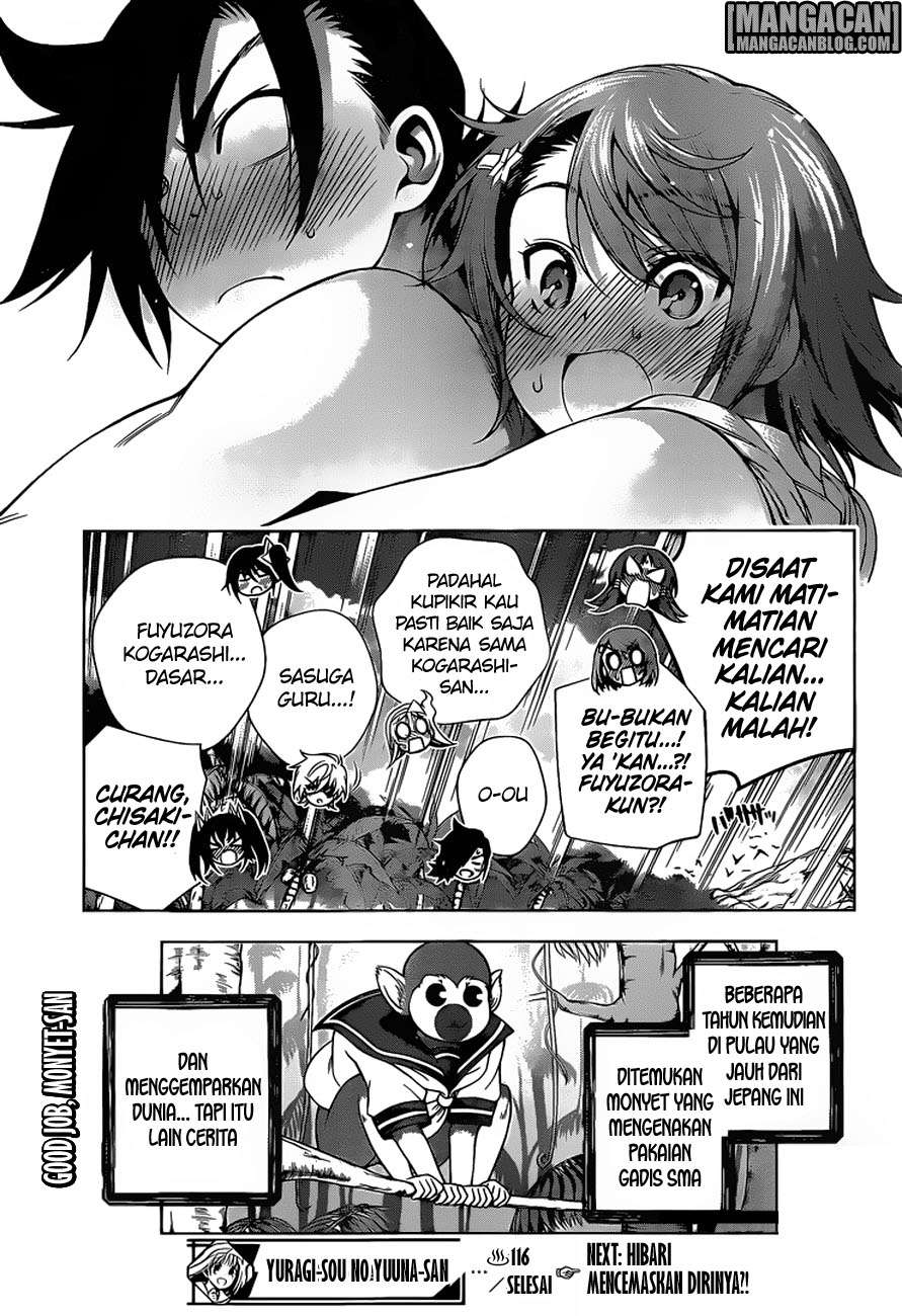 Yuragi-sou no Yuuna-san Chapter 116 Gambar 20