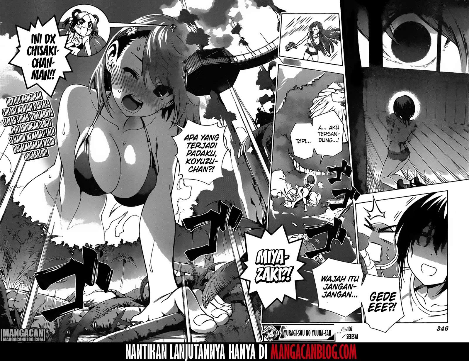 Yuragi-sou no Yuuna-san Chapter 107 Gambar 20