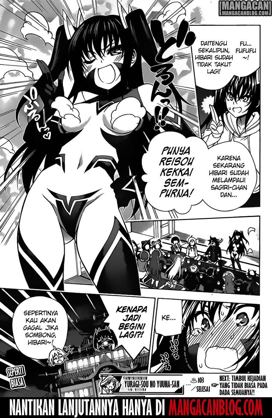Yuragi-sou no Yuuna-san Chapter 103 Gambar 20