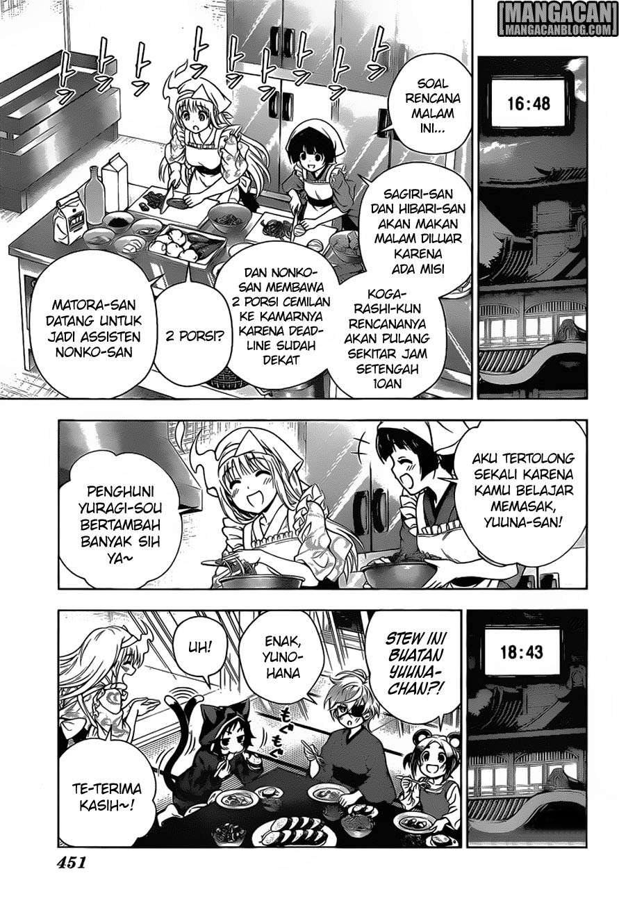 Yuragi-sou no Yuuna-san Chapter 100 Gambar 12