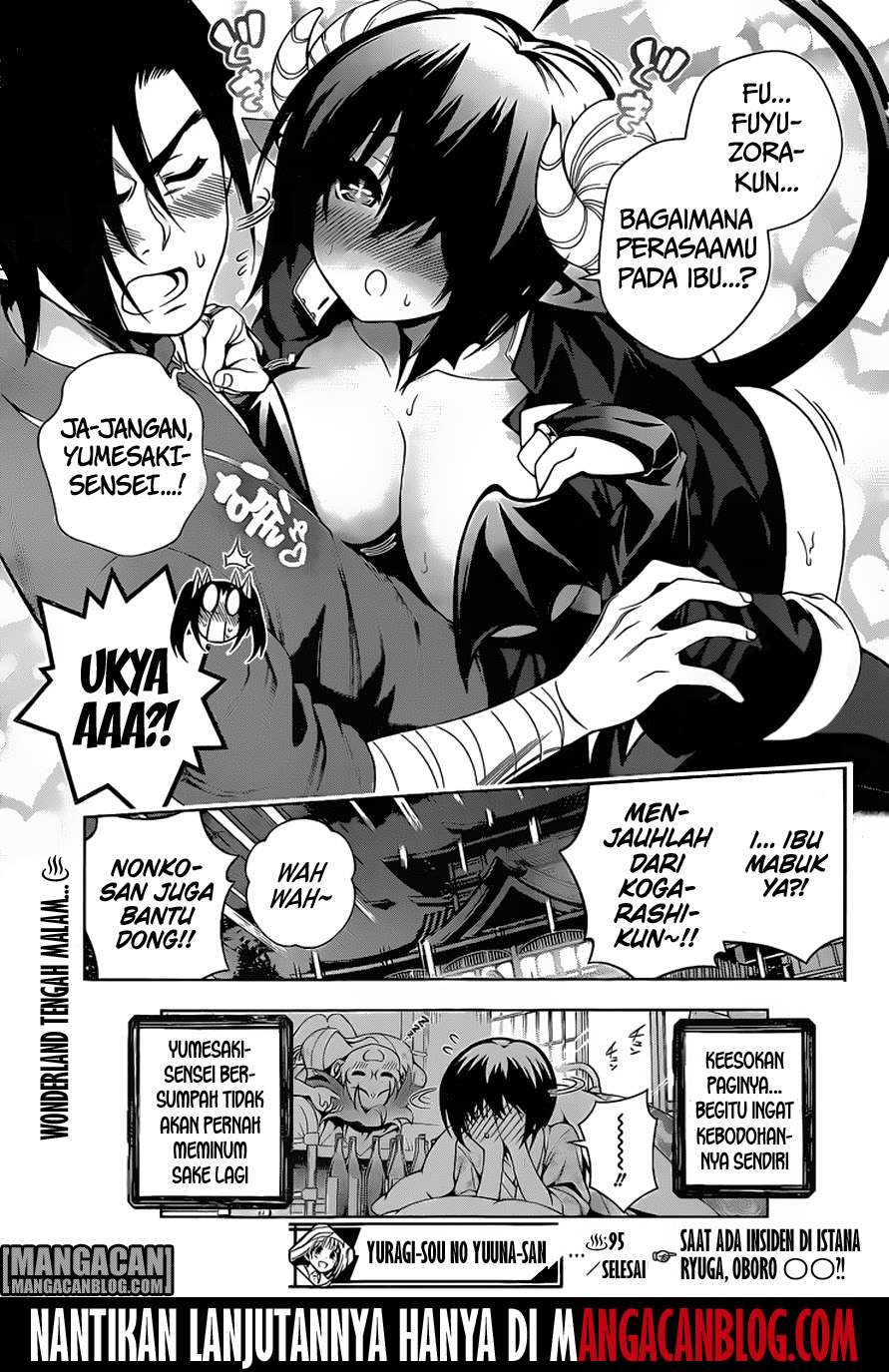 Yuragi-sou no Yuuna-san Chapter 95 Gambar 19