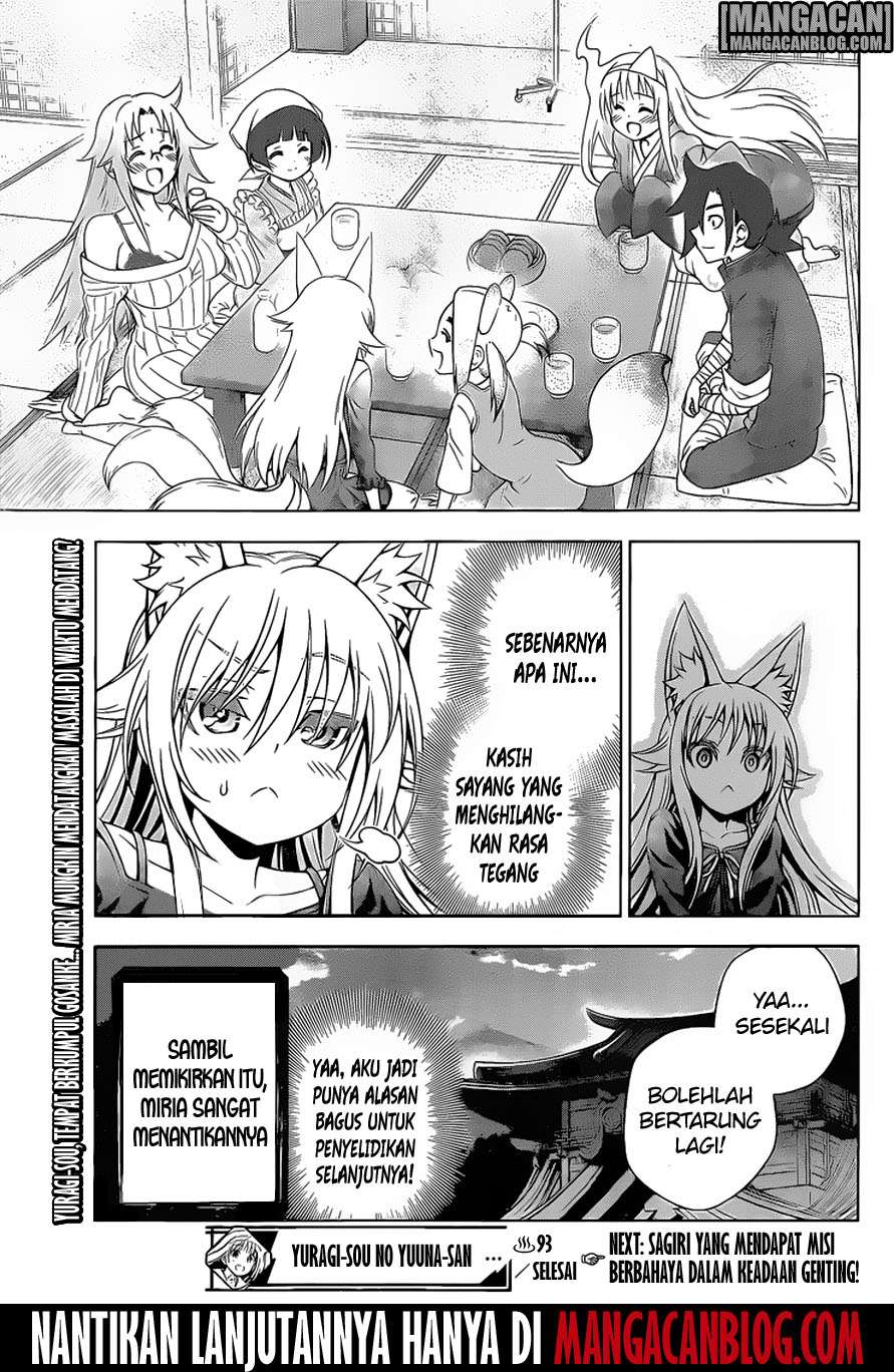 Yuragi-sou no Yuuna-san Chapter 93 Gambar 20