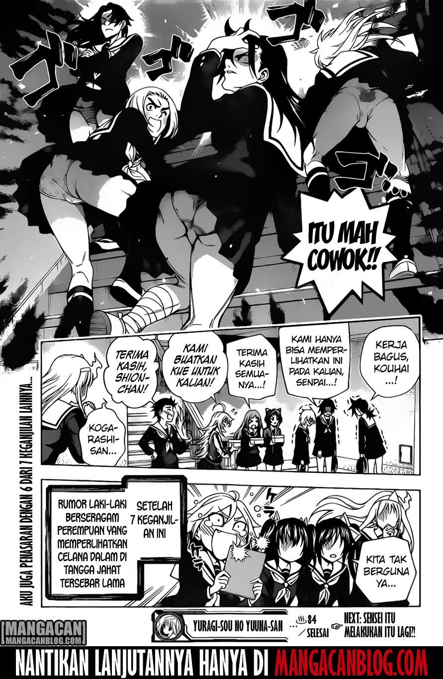 Yuragi-sou no Yuuna-san Chapter 84 Gambar 19