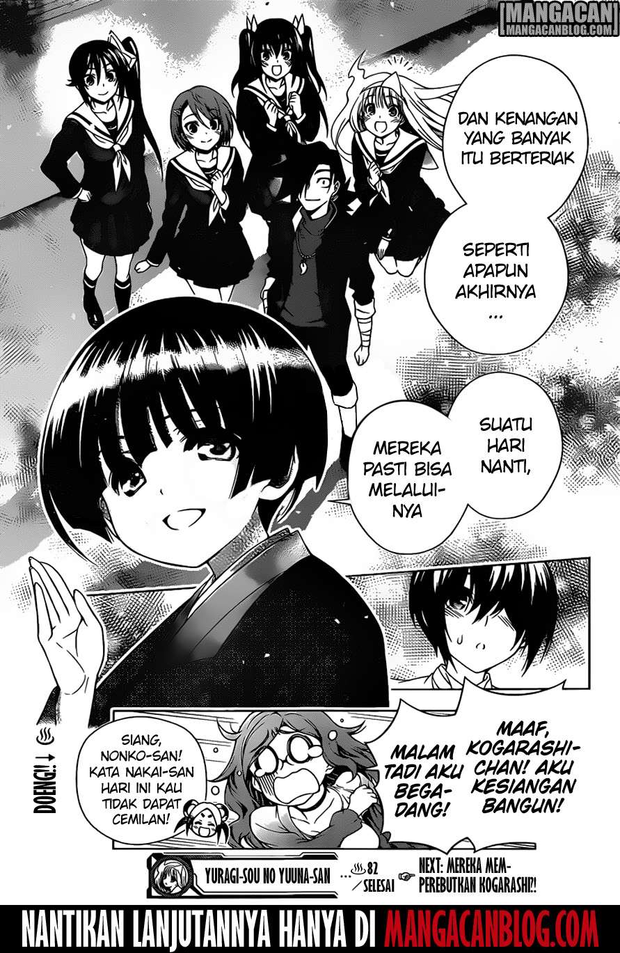 Yuragi-sou no Yuuna-san Chapter 82 Gambar 20