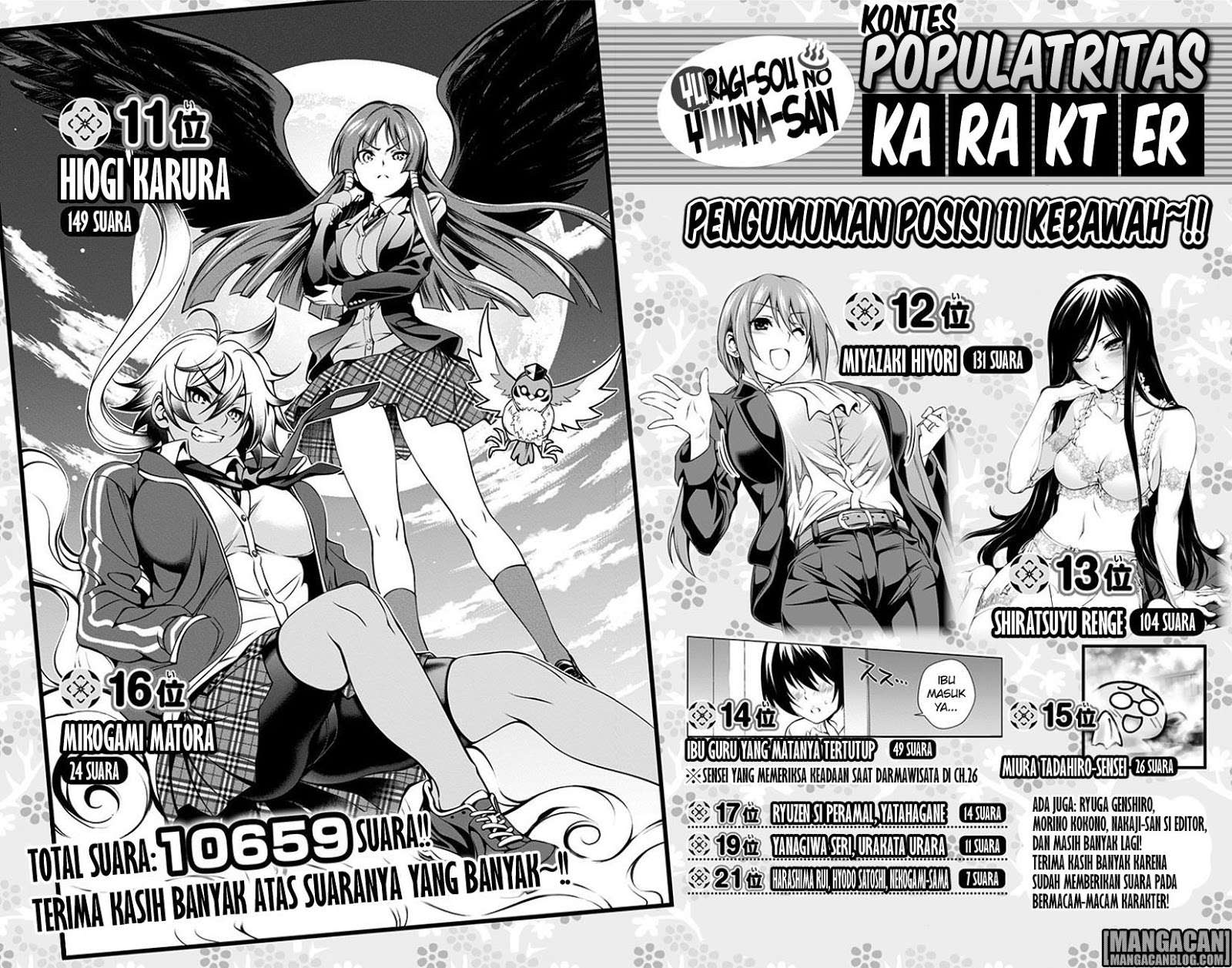 Yuragi-sou no Yuuna-san Chapter 70 Gambar 20