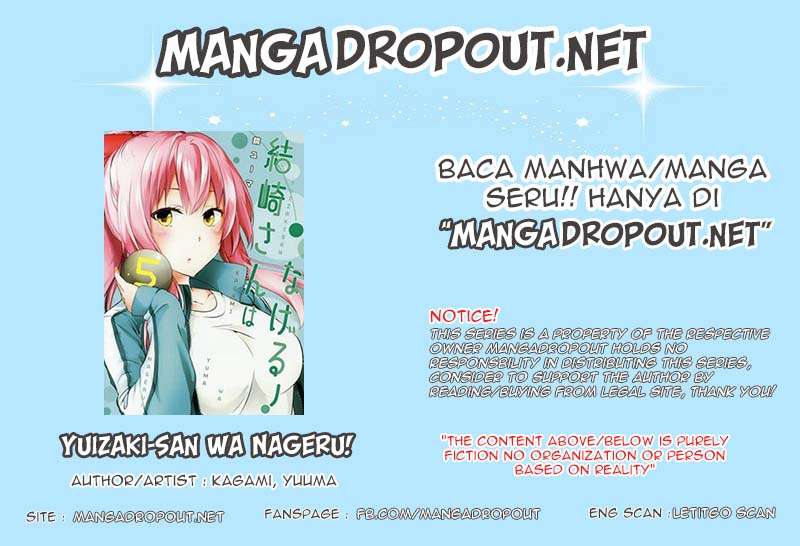 Baca Komik Yuizaki-san wa Nageru! Chapter 34 Gambar 1