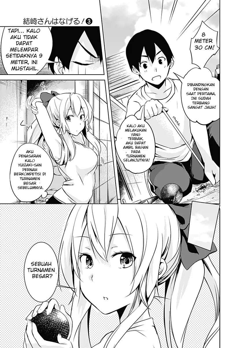 Yuizaki-san wa Nageru! Chapter 31 Gambar 4