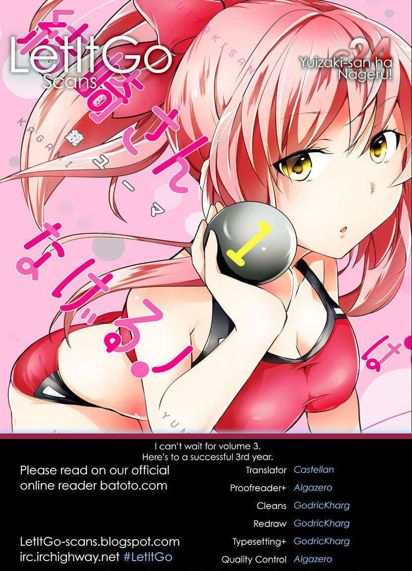 Baca Komik Yuizaki-san wa Nageru! Chapter 25 Gambar 1