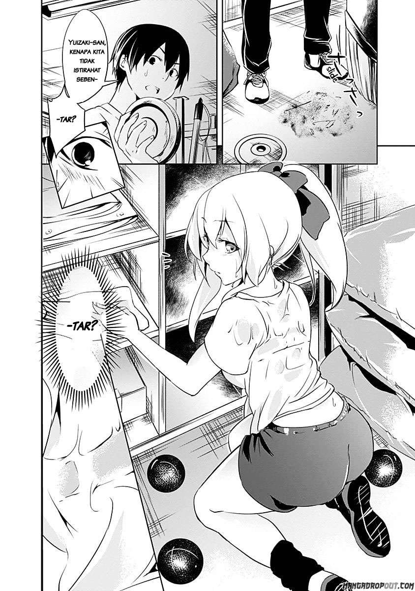 Yuizaki-san wa Nageru! Chapter 21 Gambar 9