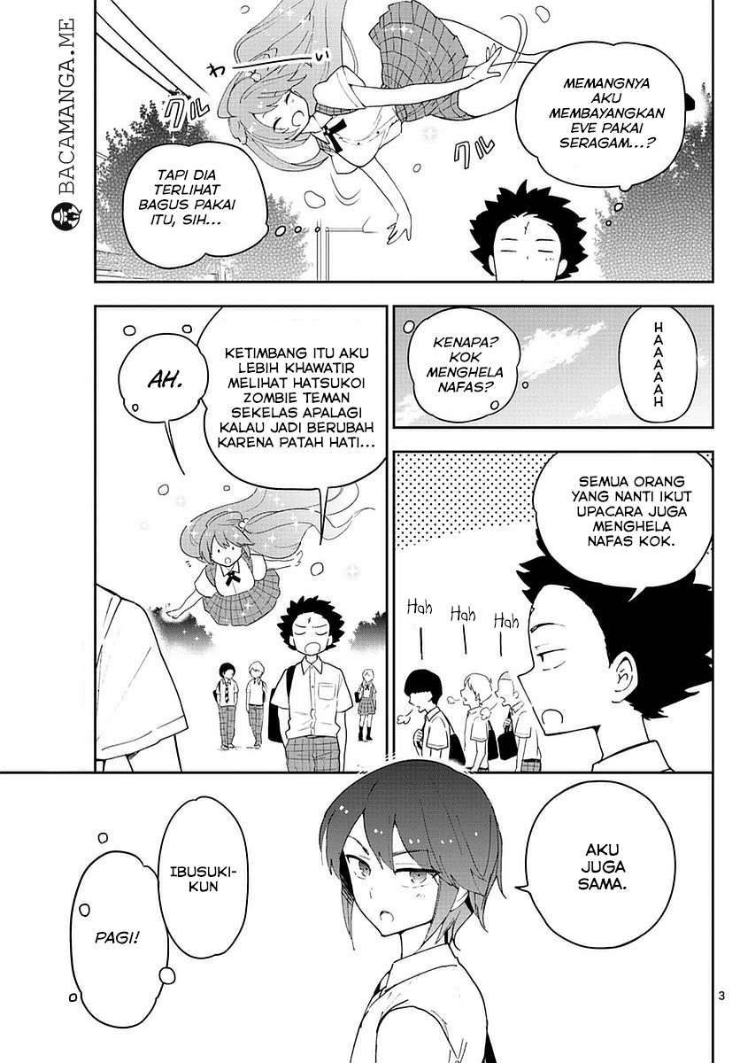Hatsukoi Zombie Chapter 75 Gambar 3