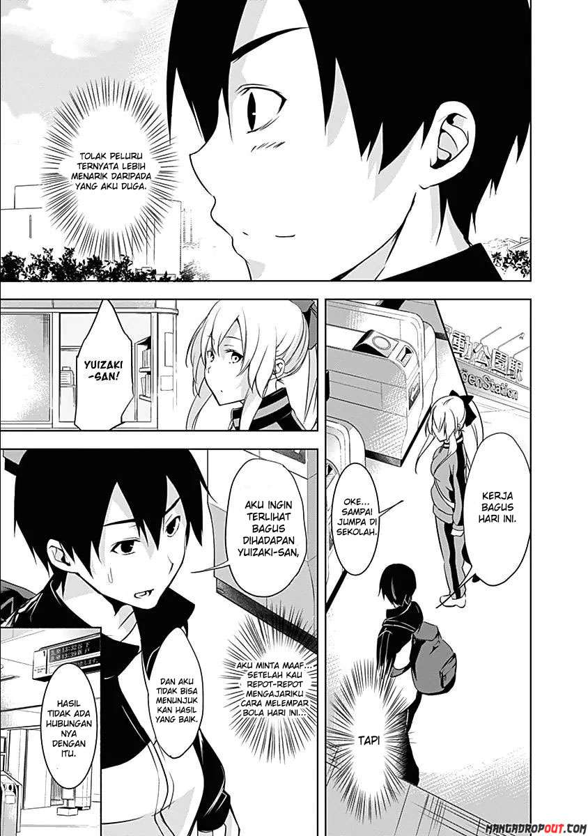 Yuizaki-san wa Nageru! Chapter 16 Gambar 10