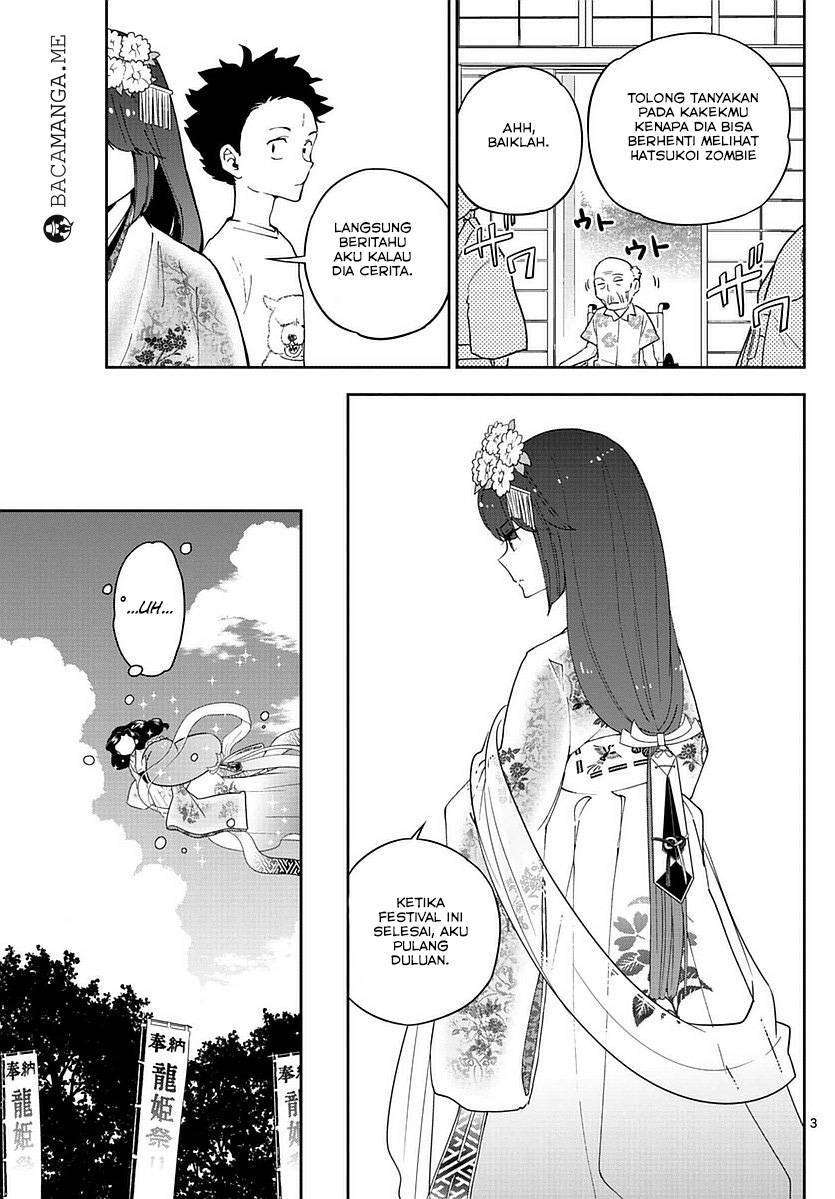 Hatsukoi Zombie Chapter 71 Gambar 3