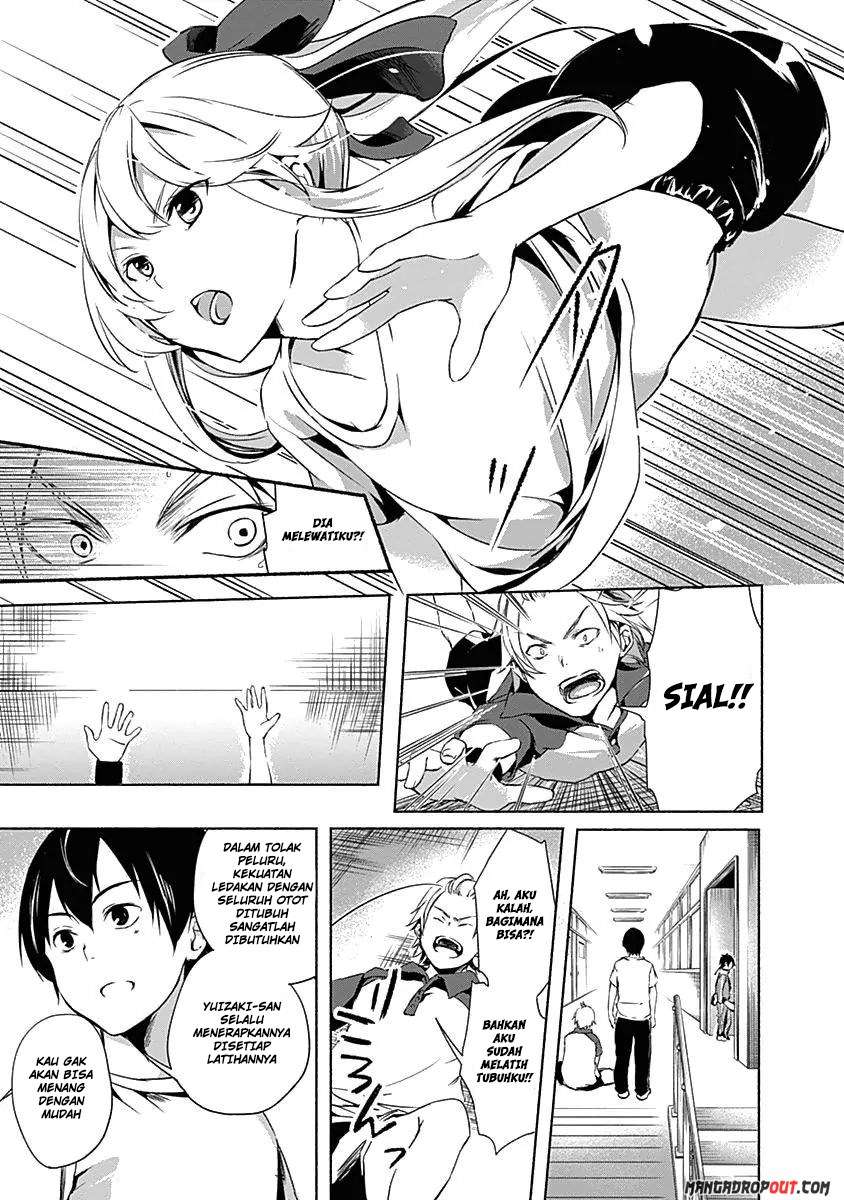 Yuizaki-san wa Nageru! Chapter 4 Gambar 12