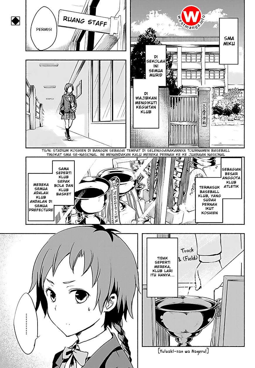 Baca Manga Yuizaki-san wa Nageru! Chapter 3 Gambar 2
