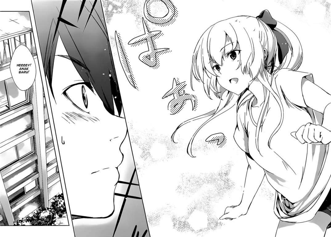 Yuizaki-san wa Nageru! Chapter 1 Gambar 21