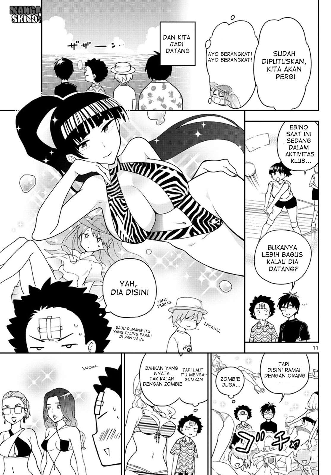Hatsukoi Zombie Chapter 48 Gambar 12