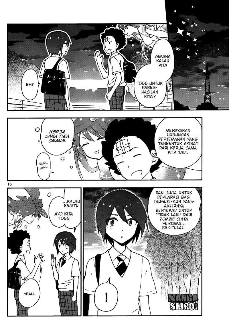 Hatsukoi Zombie Chapter 25 Gambar 17