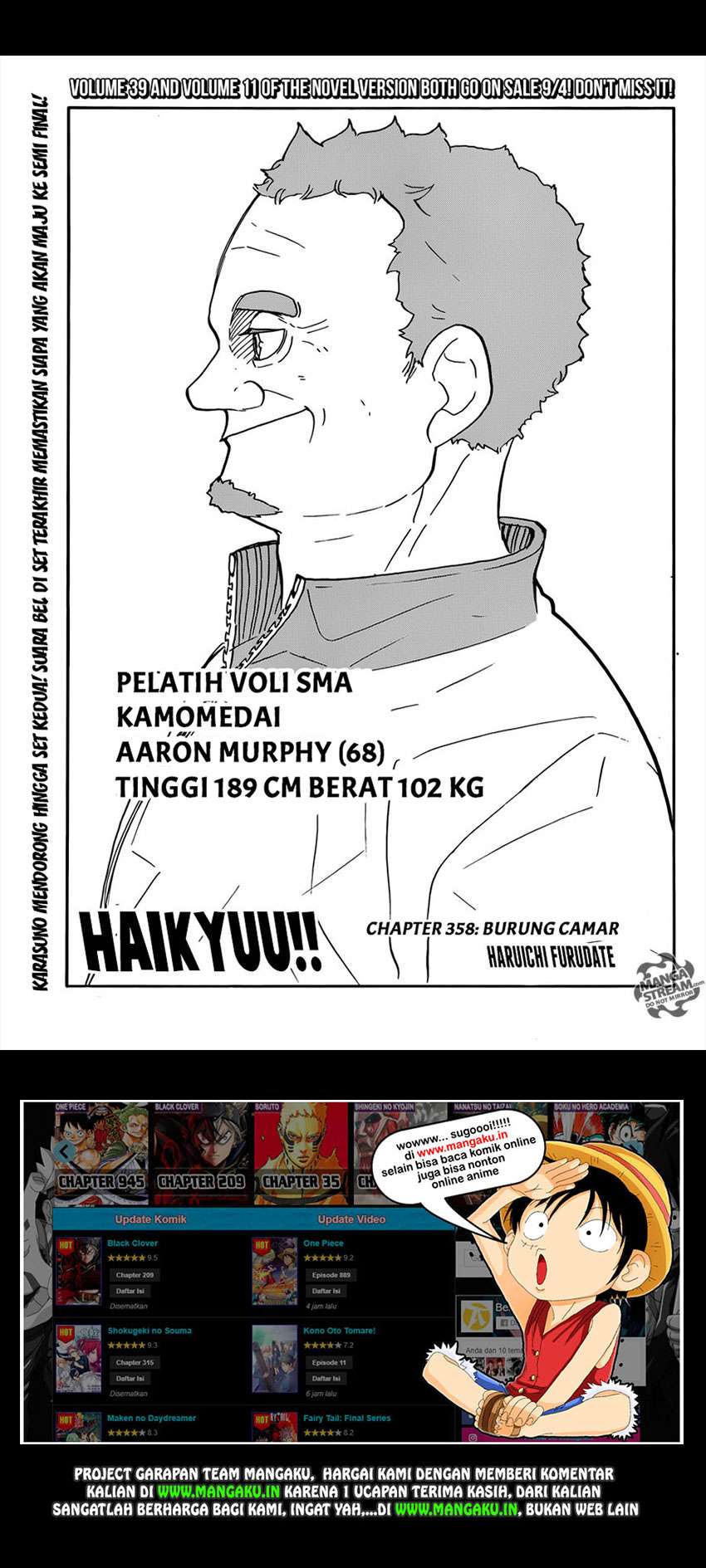 Baca Manga Haikyuu!! Chapter 358 Gambar 2