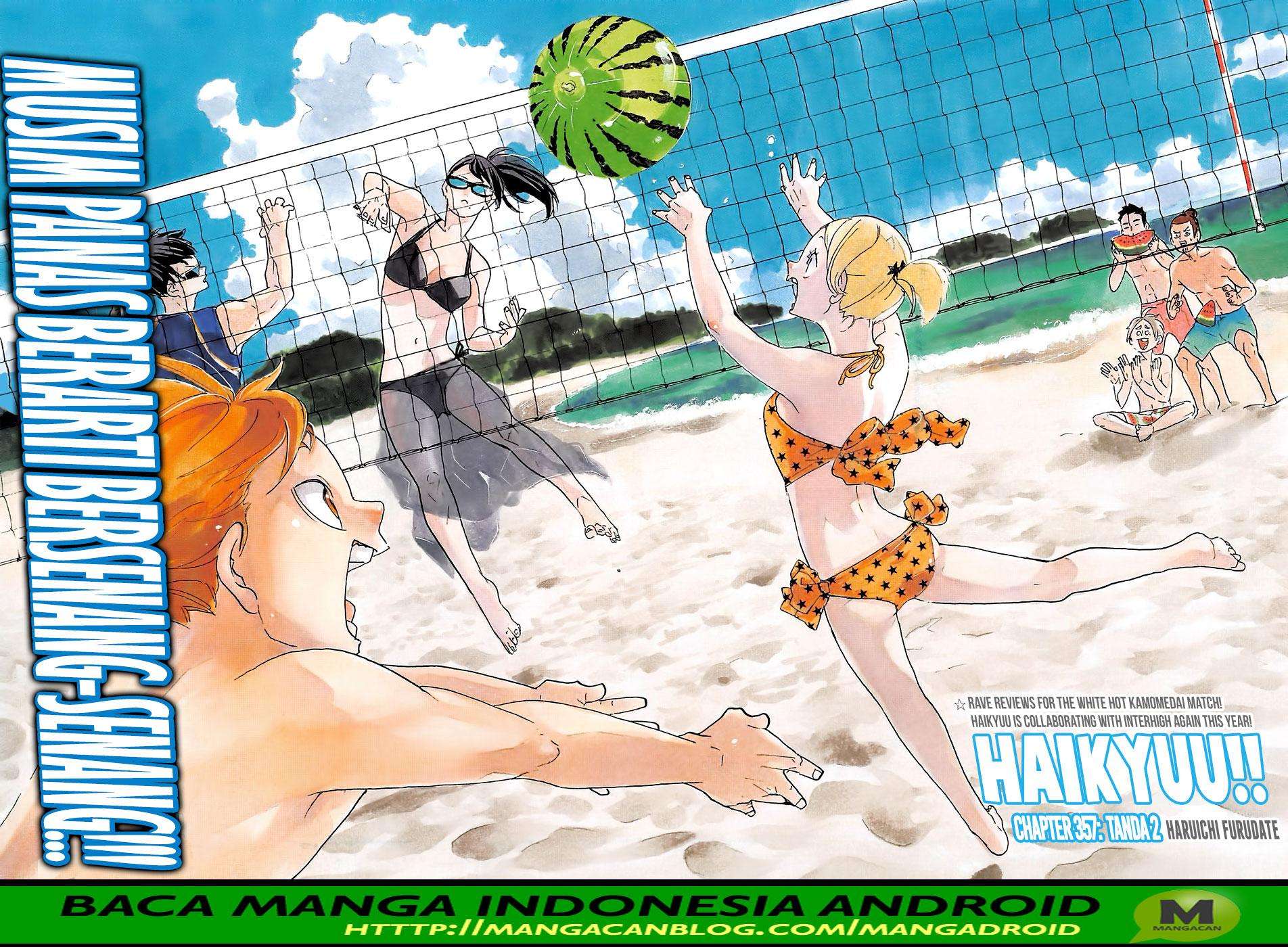 Baca Komik Haikyuu!! Chapter 357 Gambar 1