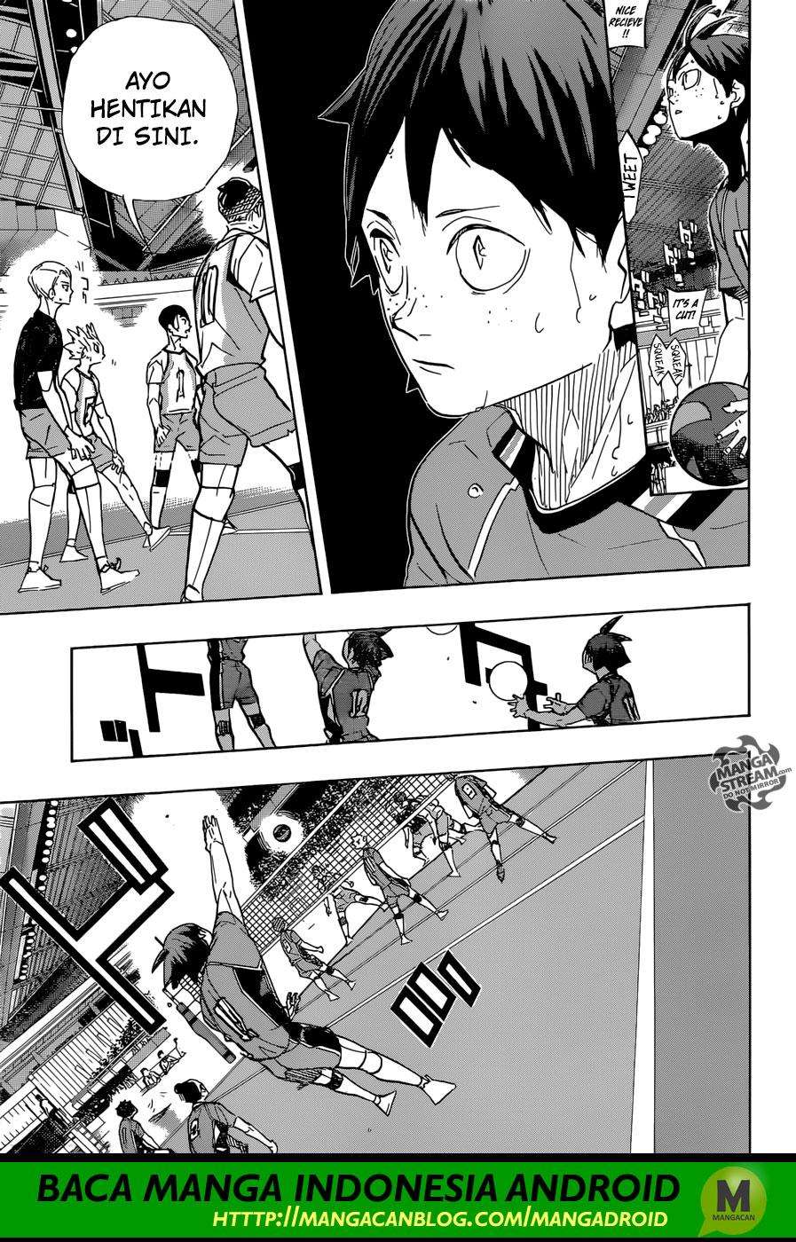 Haikyuu!! Chapter 357 Gambar 10