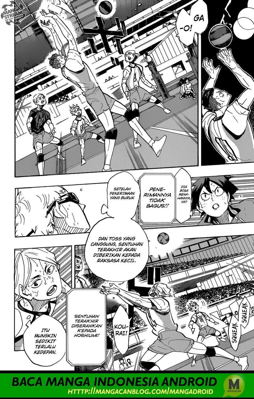 Haikyuu!! Chapter 357 Gambar 11