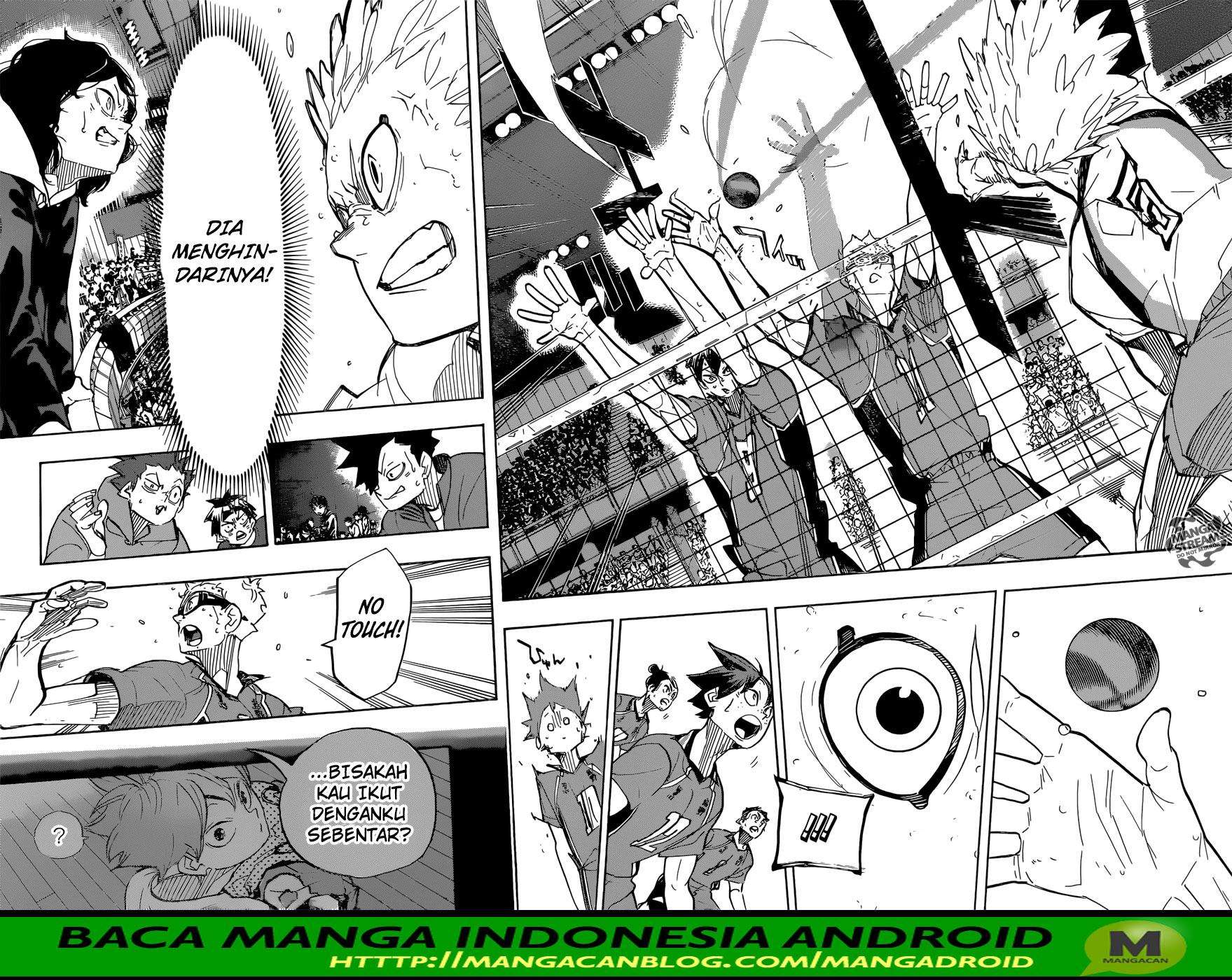 Haikyuu!! Chapter 357 Gambar 13