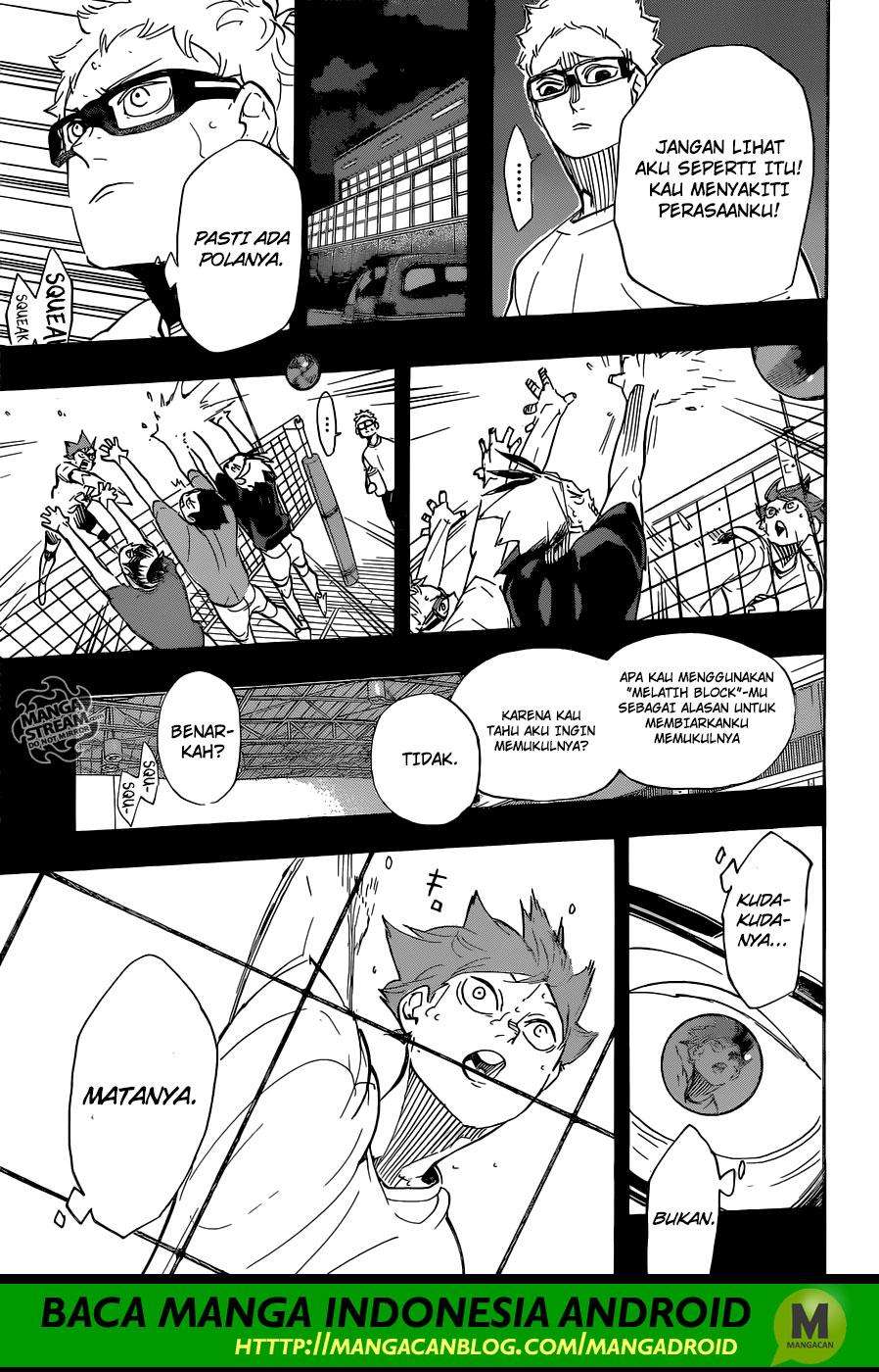 Haikyuu!! Chapter 357 Gambar 15