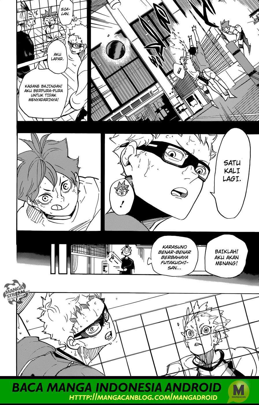Haikyuu!! Chapter 357 Gambar 16