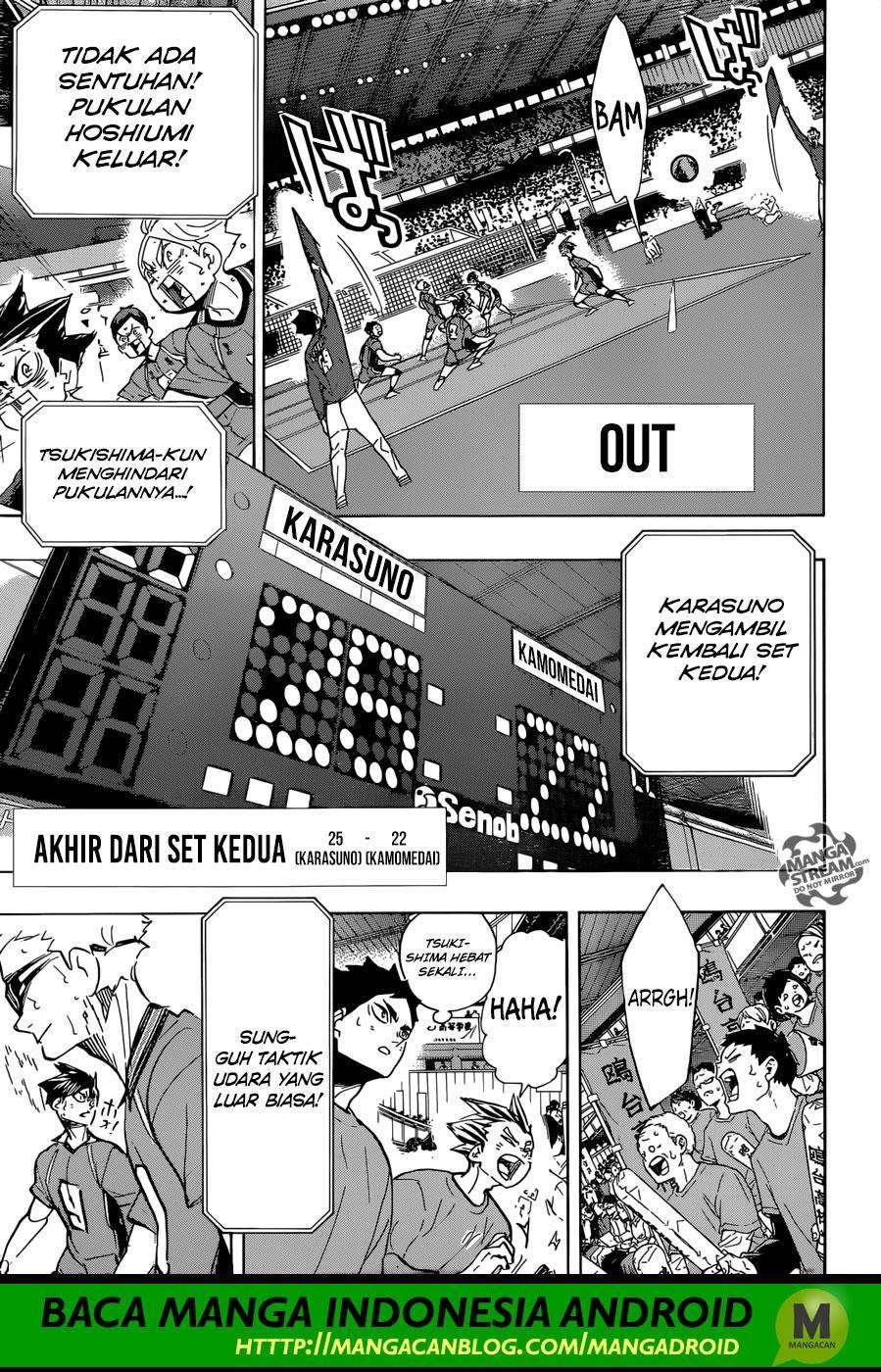 Haikyuu!! Chapter 357 Gambar 17
