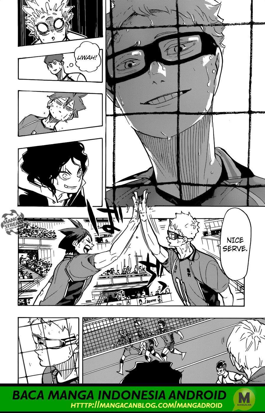 Haikyuu!! Chapter 357 Gambar 18