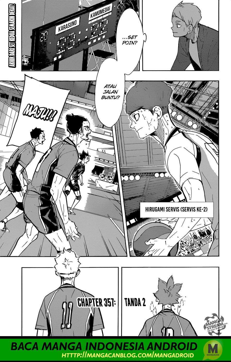Haikyuu!! Chapter 357 Gambar 3