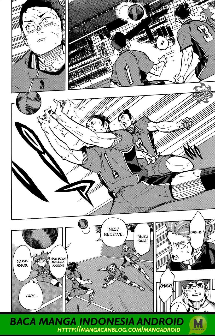 Haikyuu!! Chapter 357 Gambar 4