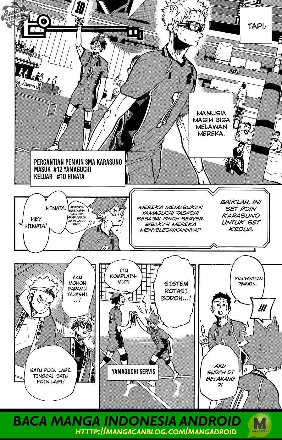 Haikyuu!! Chapter 357 Gambar 9