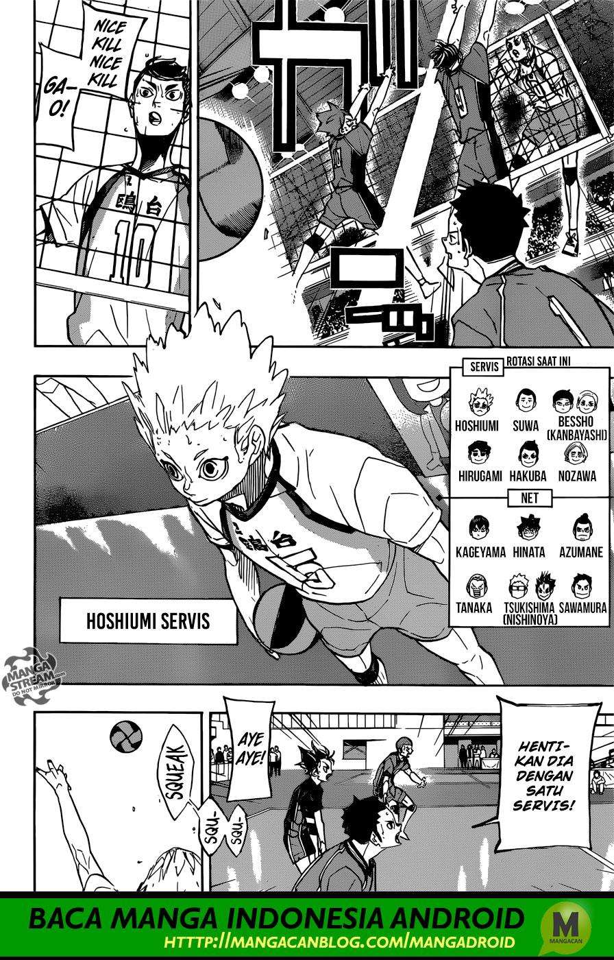 Haikyuu!! Chapter 347 Gambar 14
