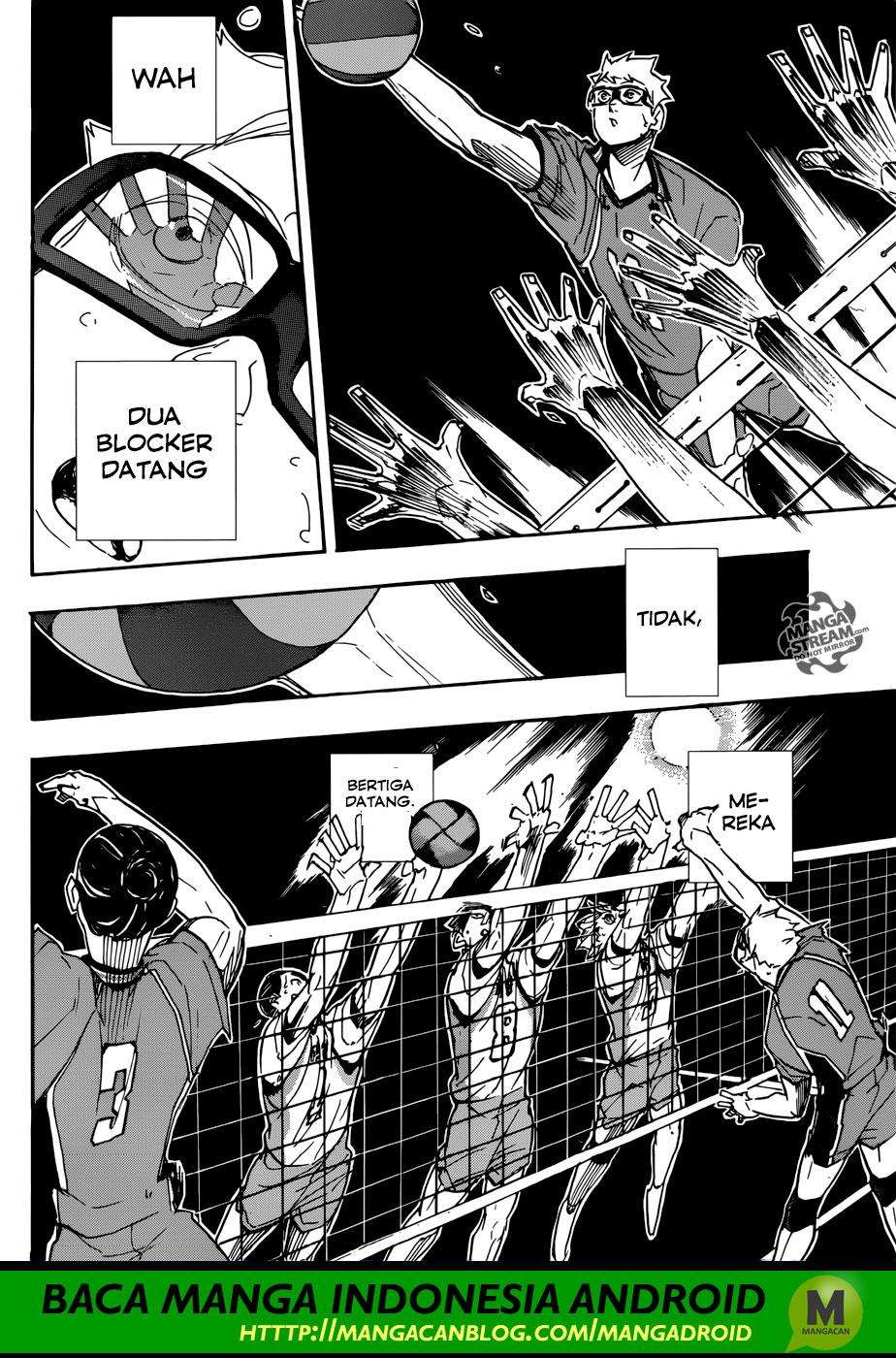 Haikyuu!! Chapter 344 Gambar 15