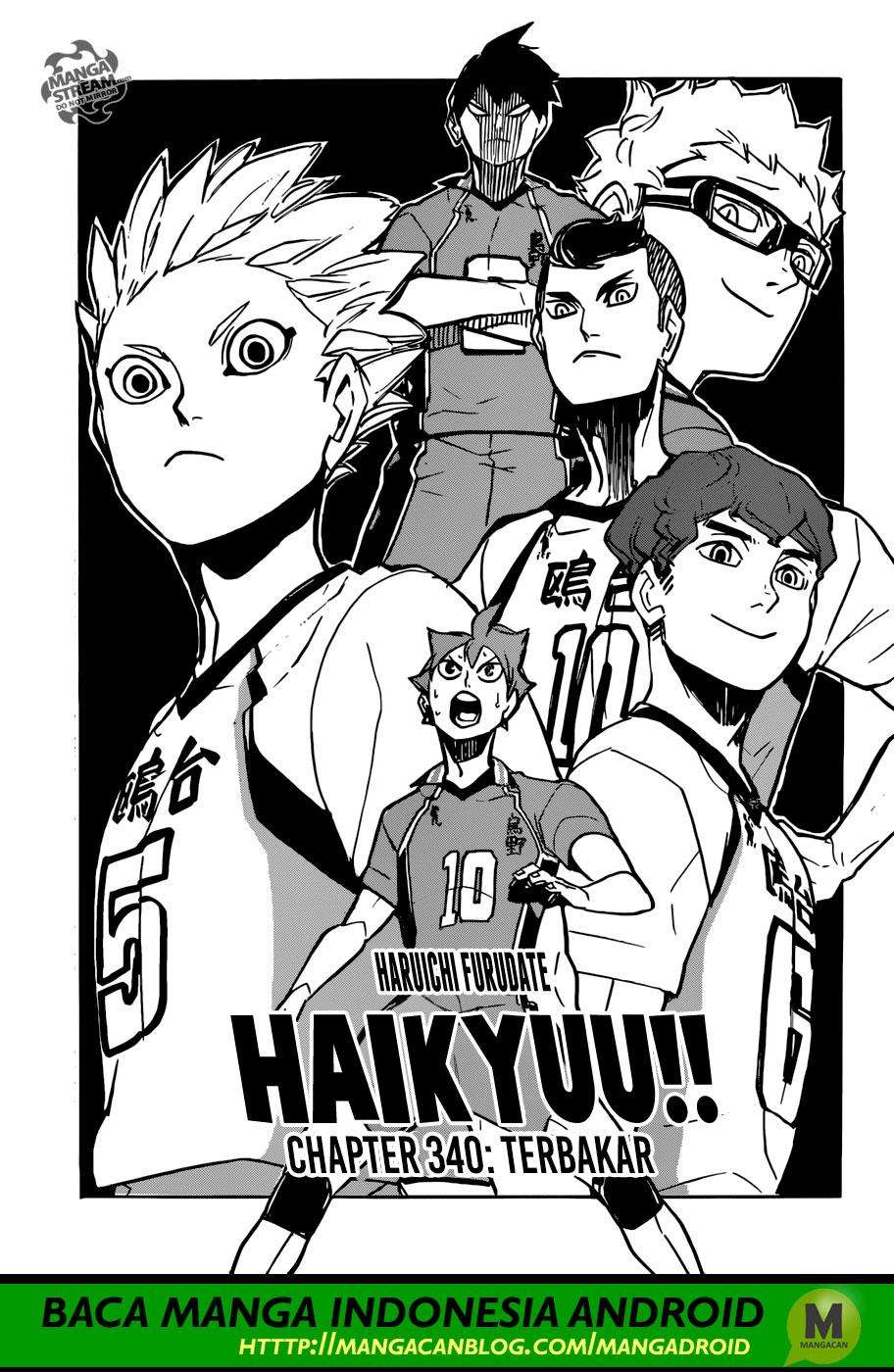 Baca Komik Haikyuu!! Chapter 340 Gambar 1
