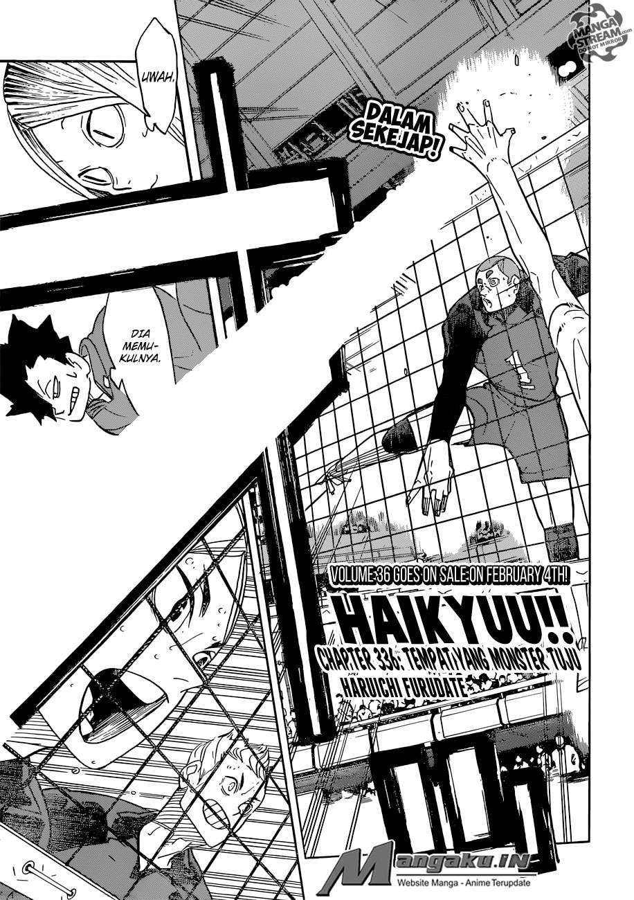 Baca Manga Haikyuu!! Chapter 336 Gambar 2