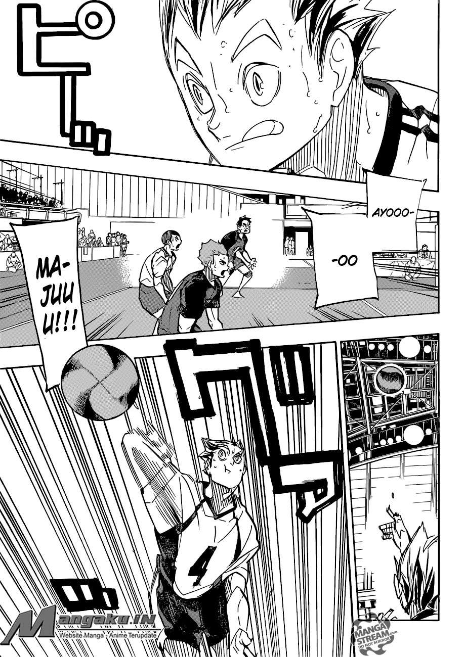 Haikyuu!! Chapter 336 Gambar 8