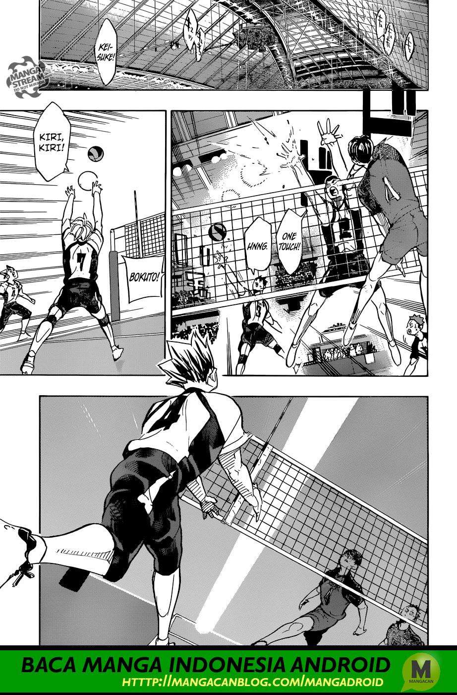 Haikyuu!! Chapter 330 Gambar 10