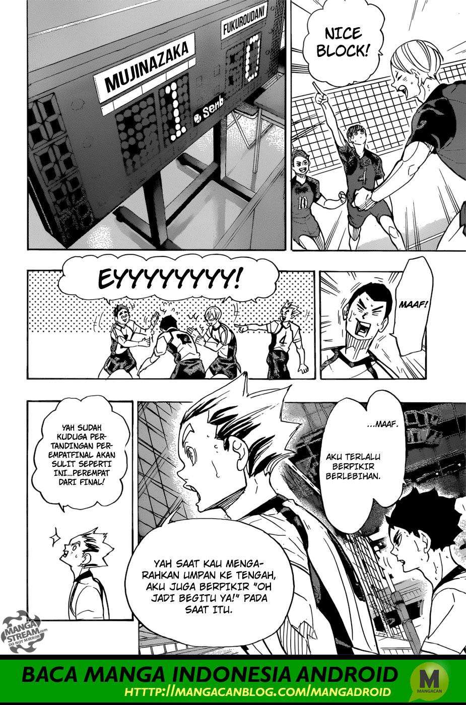Haikyuu!! Chapter 328 Gambar 13
