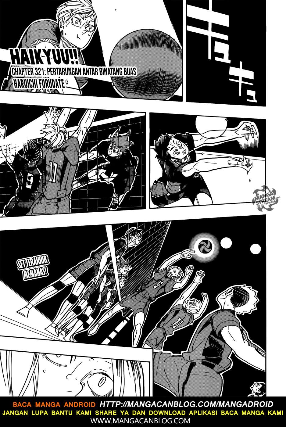 Baca Komik Haikyuu!! Chapter 321 Gambar 1