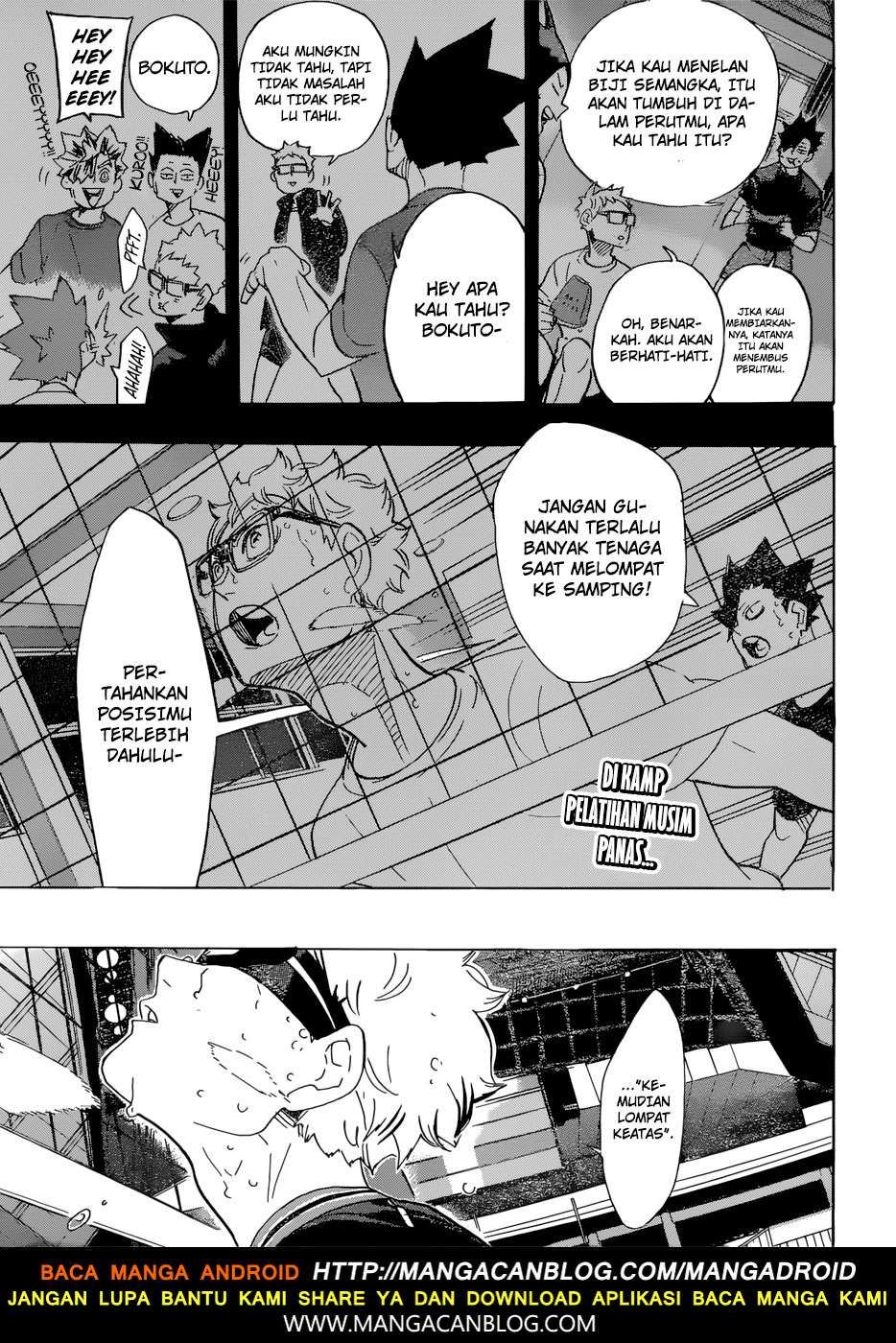Baca Komik Haikyuu!! Chapter 320 Gambar 1